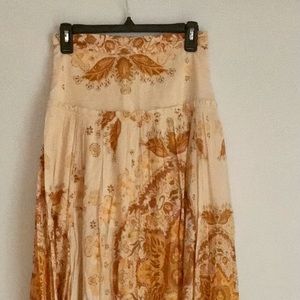 Free people maxi skirt